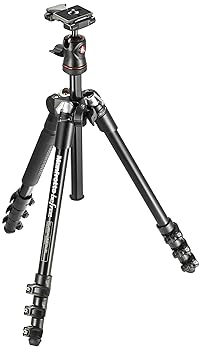 【中古】Manfrotto コンパクト三脚 Befree アルミ 4段 ボール雲台キット MKBFRA4-BH