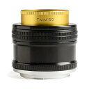 【中古】Lensbaby LB-7N Twist 60 Optics ハウジング Nikon F接続用 ゴールド