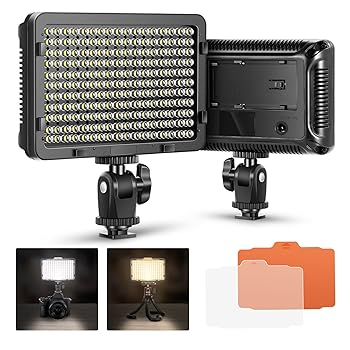 【中古】Neewer ビデオライト 撮影ライト カメラ用ビデオライト 176個LED球 調光可能 超高輝度 5600K 1/4"スレッド デジタル一眼レフカメラに対応バッテ 【中古】Neewer ビデオライト 撮影ライト カメラ用ビデオライト 176個LED球 調光可能 超高輝度 5600K 1/4"スレッド デジタル一眼レフカメラに対応バッテ
