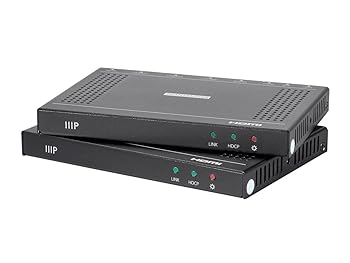 Monoprice★Blackbird 4 K Pro HDBaseT Extenderキット、100 M with POH、rs232、HDCP 2.2（良い）
