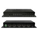 【中古】MIFO HDMI画面分割器 4入力1出力 HDMI切替分配器 フルHD対応|4画面分割表示 同時出力 音声切り替え 全画面モード 瞬時切り替え リモコ...