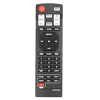【中古】NAKB73575402 交換用リモコン LG ホームシアター サウンドバー スピーカー システム NB2420A NBN36 NB3530A NB2520A NB2530A NB3520A NB3730A NB 【中古】NAKB73575402 交換用リモコン LG ホームシアター サウンドバー スピーカー システム NB2420A NBN36 NB3530A NB2520A NB2530A NB3520A NB3730A NB
