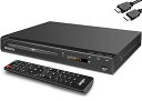 【中古】Megatekメガテック DVDプレーヤー コンパクトDVDプレーヤー テレビ用 HDMI/AV/同軸出力 家庭用CDプレーヤー マルチリージョンフリーDVD DivX MP4