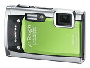 【中古】OLYMPUS 防水デジタルカメラ μ TOUGH 6020 グリーン μ TOUGH-6020 GRN