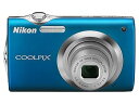 【中古】Nikon デジタルカメラ COOLPIX クールピクス S3000 アクアブルー S3000BL