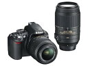 【中古】Nikon デジタル一眼レフカメラ D3100 ダブルズームキット D3100WZ