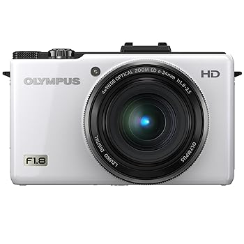 UNIDEN - 【中古】OLYMPUS デジタルカメラ XZ-1 ホワイト 1000万画素 1/1.63型高感度CCD 大口径F1.8 i.ZUIKO DIGITALレンズ 3.0型有機ELディスプレイ XZ-1 WHT