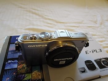 【中古】OLYMPUS マイクロ一眼 PEN Lite E-PL3 レンズキット シルバー E-PL3 LKIT SLV