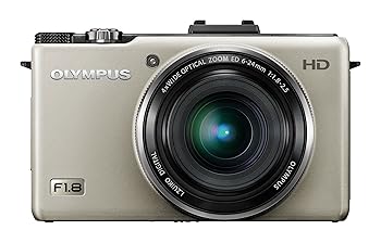 【中古】OLYMPUS デジタルカメラ XZ-1 シルバー プレミアムキット 1000万画素 1/1....