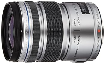 【中古】【39shop】OLYMPUS★ミラーレス一眼 レンズ 防塵 防滴 電動ズーム ED 12-50mm シルバー M.ZUIKO DIGITAL ED12-50mmF3.5-6.3 EZ SLV（非常に良い）
