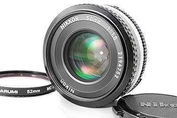 【中古】Nikon MFレンズ Ai 50mm F1.8s パンケーキ