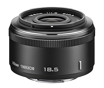 【中古】Nikon 単焦点レンズ 1 NIKKOR 18.5mm f/1.8 ブラック ニコンCXフォーマット専用