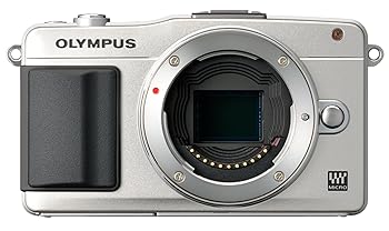 【中古】OLYMPUS ミラーレス一眼 PEN mini E-PM2 ボディ シルバー E-PM2 BODY SLV