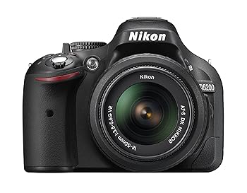 【中古】Nikon デジタル一眼レフカメラ D5200 レンズキット AF-S DX NIKKOR 18-55mm f/3.5-5.6G VR ブラック D52...