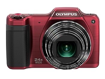 šOLYMPUS ǥ륫 STYLUS SZ-15 1600 24ܥ 25mm å SZ-15 RED