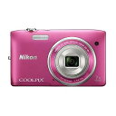 【中古】Nikon デジタルカメラ COOLPIX S3500 光学7倍ズーム 有効画素数 2005万画素 ストロベリーピンク S3500PK