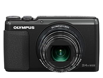 UNIDEN - 【中古】OLYMPUS デジタルカメラ STYLUS SH-60 3軸フォト手ぶれ補正&ハイブリッド5軸ムービー手ぶれ補正 光学24倍&超解像48倍ズーム ブラック SH-60 BLK