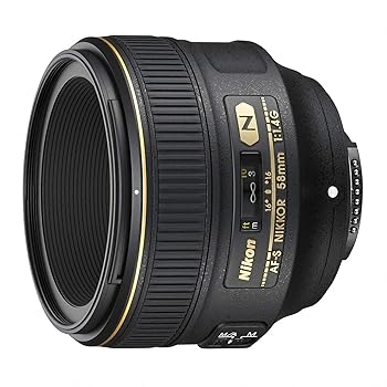 【中古】【39shop】Nikon★単焦点レンズ AF-S NIKKOR 58mm f/1.4G Fマウント フルサイズ対応（良い）