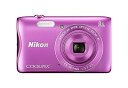 【中古】Nikon デジタルカメラ COOLPIX S3700 ピンク 光学8倍ズーム 2005万画素 S3700PK(2)
