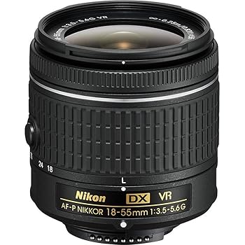 【中古】Nikon 標準ズームレンズ AF-P DX NIKKOR 18-55mm f/3.5-5.6G VR ニコンDXフォーマット専用