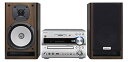【中古】ONKYO Bluetooth/ CD/SD/USB/ハイレゾ対応 ミニコンポ シルバー X-NFR7TXD