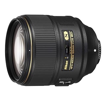 【中古】【39shop】Nikon★単焦点レンズ AF-S NIKKOR 105mm f/1.4E ED フルサイズ対応（良い）