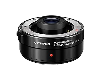 【中古】OM SYSTEM/オリンパス OLYMPUS マイクロフォーサーズ用 2.0X テレコンバーター MC-20 ブラック