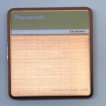【中古】Panasonic D‐SOUND ポータブルMDプレーヤー オレンジ SJ-MJ100-D