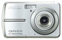 【中古】PENTAX デジタルカメラ OPTIO E50 シルバー 810万画素 光学3倍ズーム(2)