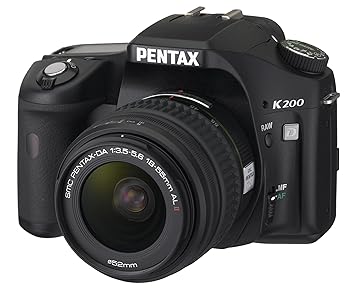 【中古】Pentax デジタル一眼レフカメラ K200D レンズキット K200D+DA18-55II