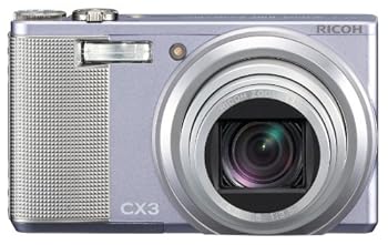 【中古】RICOH デジタルカメラ CX3 すみれ CX3SU