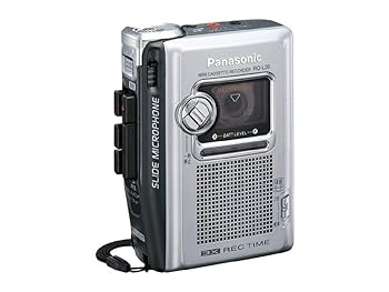 【中古】Panasonic ミニカセットレコーダー RQ-L26-Sシルバー 25時間連続録音 【中古】Panasonic ミニカセットレコーダー RQ-L26-Sシルバー 25時間連続録音