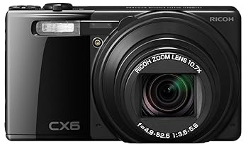 【中古】RICOH デジタルカメラ CX6ブラック CX6-BK