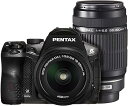 【中古】PENTAX デジタル一眼レフカメラ K-30 ダブルズームキット DAL18-55mm・DAL55-300mm ブラック K-30WZK BK 156...