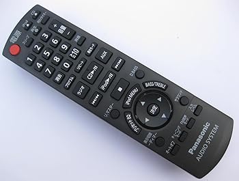 視頻設備 - 【中古】Panasonic コンパクトステレオシステム用リモコン N2QAYB000524