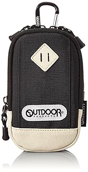 【中古】OUTDOOR PRODUCTS アウトドアプロダクツ デジタルカメラケース アウトドア カメラポーチ01 ブラック ODCP01BK