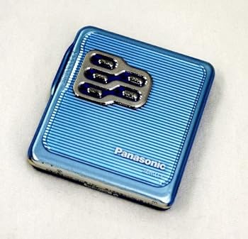 【中古】Panasonic　パナソニック　SJ-MJ15-A ブルー　ポータブルMDプレーヤー　MDLP対応　MD再生専用機/MDウォークマン