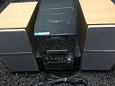 【中古】Panasonic パナソニック SC-PM57MD-S シルバー MDステレオシステム 5CD/MD/カセットコンポ/5CDチェンジャー本体SA-PM57MDとスピーカーSB-PM57の