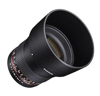 【中古】Samyang SY85M-FX 85mm F1.4 ウルトラワイドレンズ Fuji Xマウントカメラ用 ブラック
