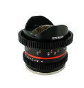 【中古】Rokinon 8mm T3.1 UMC シネ魚眼II レンズ Sony EマウントNEXカメラ用 CV8MBK31-E(2)