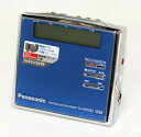 【中古】Panasonic パナソニック SJ-MR230-A ブルー ポータブルMDレコーダー MDLP対応 MD録音再生兼用機/録再/MDウォークマン/MDプレーヤー