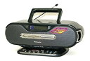 【中古】Panasonic パナソニック RX-MDX80-H グレー パーソナルMDシステム CD/MDデッキラジカセ形状タイプ