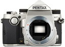 【中古】PENTAX デジタル一眼レフカメラ KP ボディ シルバー 防塵 防滴 -10℃耐寒 アウトドア 高感度 5軸5段手ぶれ補正 KP BODY SILV...