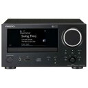 【中古】ONKYO ネットワークCDレシーバー ハイレゾ対応 ブラック CR-N775B