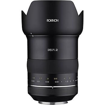 CANON - 【中古】ROKINON 特殊パフォーマンス 35mm F1.2 高速広角レンズ Canon EF用