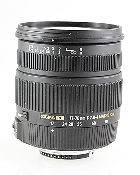 【中古】SIGMA 17-70mm F2.8-4 DC MACRO OS HSM