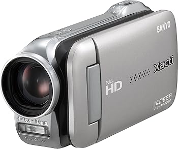 【中古】SANYO デジタルムービーカメラ Xacti GH1 シルバー DMX-GH1S