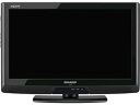 【中古】SHARP LEDAQUOS 20型 地上・BS・110度CSデジタルハイビジョン液晶テレビ LC-20V5-B ブラック系(2)