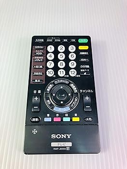 【中古】SONY ソニー純正テレビリモコン RMF-JD005