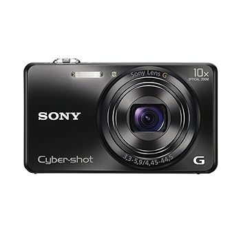 【中古】SONY デジタルカメラ Cyber-shot WX200 1890万画素 光学10倍 ブラック DSC-WX200-B